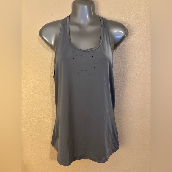 Athleta Tops - Athleta Gray Tank Workout Training Running Size Small